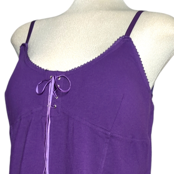 FMX Design Studio Purple Straps Top Size XL - Picture 4 of 10